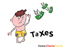 Taxes Clip Art free for Financial Topics