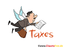 Taxes Clip Art, Image, Illustration