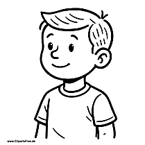 Clipart Junge