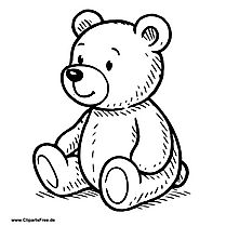 Teddybär Clipart im SVG-Format