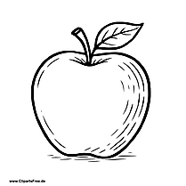 Apfel SVG-Clipart