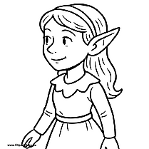 Elfin Clipart im SVG-Format
