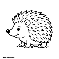 Igel Clipart im SVG-Format