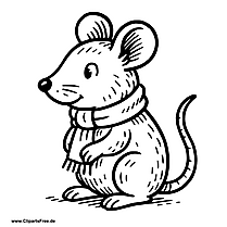 Maus Clipart kostenlos