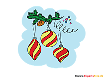 Christbaumschmuck, Weihnachtsbaumschmuck Illustration, Bild, PNG Clipart