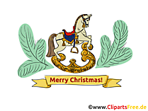 Digitale Weihnachtskarte fuer E Mail Versand