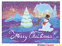 Herzliche Glückwünsche zu Weihnachten per E Mail