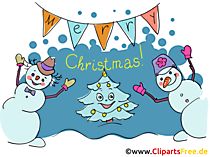 Weihnachtskarten online verschicken an Freunde