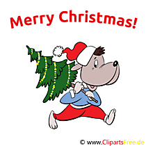 Witzige Weihnachtskarten gratis