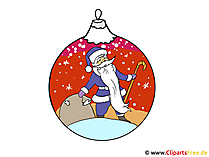 Kugel Tannenbaum mit Weihnachtsmotiv