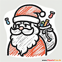 Clipart Nikolaus kostenlos drucken