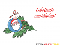Nikolausbilder zum Drucken zu Weihnachten