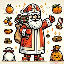 Dan sv. Nikole 2D Clipart