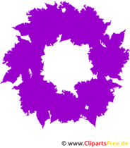 PNG Grafik Kranz zu Weihnachten