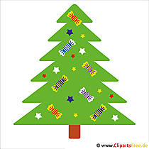 Weihnachtsbaum Clipart zu Weihnachten free