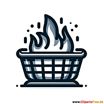 Ildkurv clipart