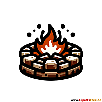 Brandsituation clipart