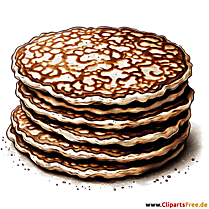 Stegt kage clipart