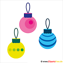 Weihnachtsschmuck Clipart zu Weihnachten