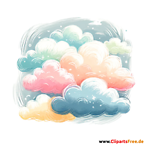 Clipart Wolken