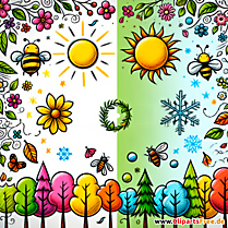Jahreszeiten Clipart