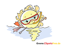 Logo, Maskottchen  Taucherclub, Clipart, Bild, Cartoon, COmic