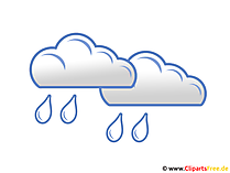 Regenwolken Clipart