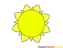 Sonne Clipart, Illustration, Bild kostenlos