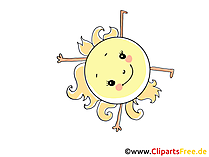 Sun clip art, image, comic, cartoon, picture free
