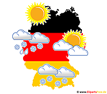 Wetter in Deutschland im Winter - PNG Wetter Clipart