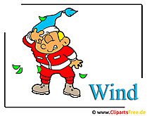 Wind Clipart Bild - Wetter Bilder kostenlos