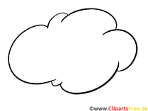 Wolke Clipart PNG transparent