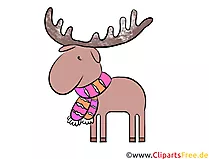 Elch Clipart, Illustration, Bild kostenlos