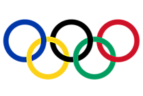2022 Olympische Ringe Illustration kostenlos