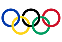 2022 Olympische Ringe Illustration kostenlos