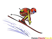 Ski Wintersport Bilder, Clipart