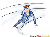 Wintersport Bild Shorttrack