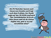 Computer Witz Bild zum Verschicken