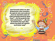 Lustiges Bild mit Text zum Geburtstag