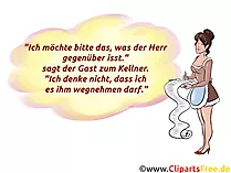 Kellnerinnenwitze Bilderwitze