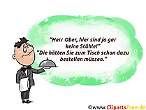 Lustige und witzige Kellnerwitze