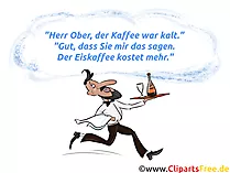 Witz über Kellner