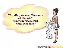 Witze über Kellnerinnen