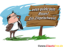 Witz über Bauen - Rätselfragen mit Antworten