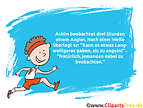 Angler Witze zum Drucken als Bilder