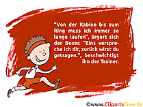 Witz über Boxen - Sportwitze als Bilder zum Teilen in Messenger
