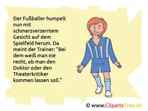 Fußballwitze und Sprüche