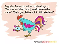 Ferienwitze - Urlaub auf dem Bauernhof