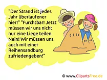 Urlaub Witz Strandurlaub